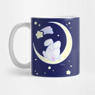 Bun Bun Sleeping on the Moon Mug